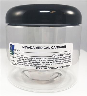 Nevada Medical Cannabis Warning Labels at Flower Power Packages