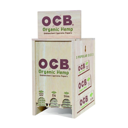 OCB - Organic Hemp Paper - Sizes Flower Power Packages 