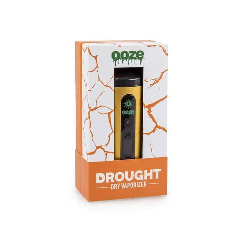OOZE-Drought Dry Herb Vaporizer Kit-Various Colors Available 1ct Flower Power Packages Gold 