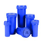 Opaque Blue 60 Dram Reversible Cap Vials for Medical Pharmacies & Dispensaries at Flower Power Packages
