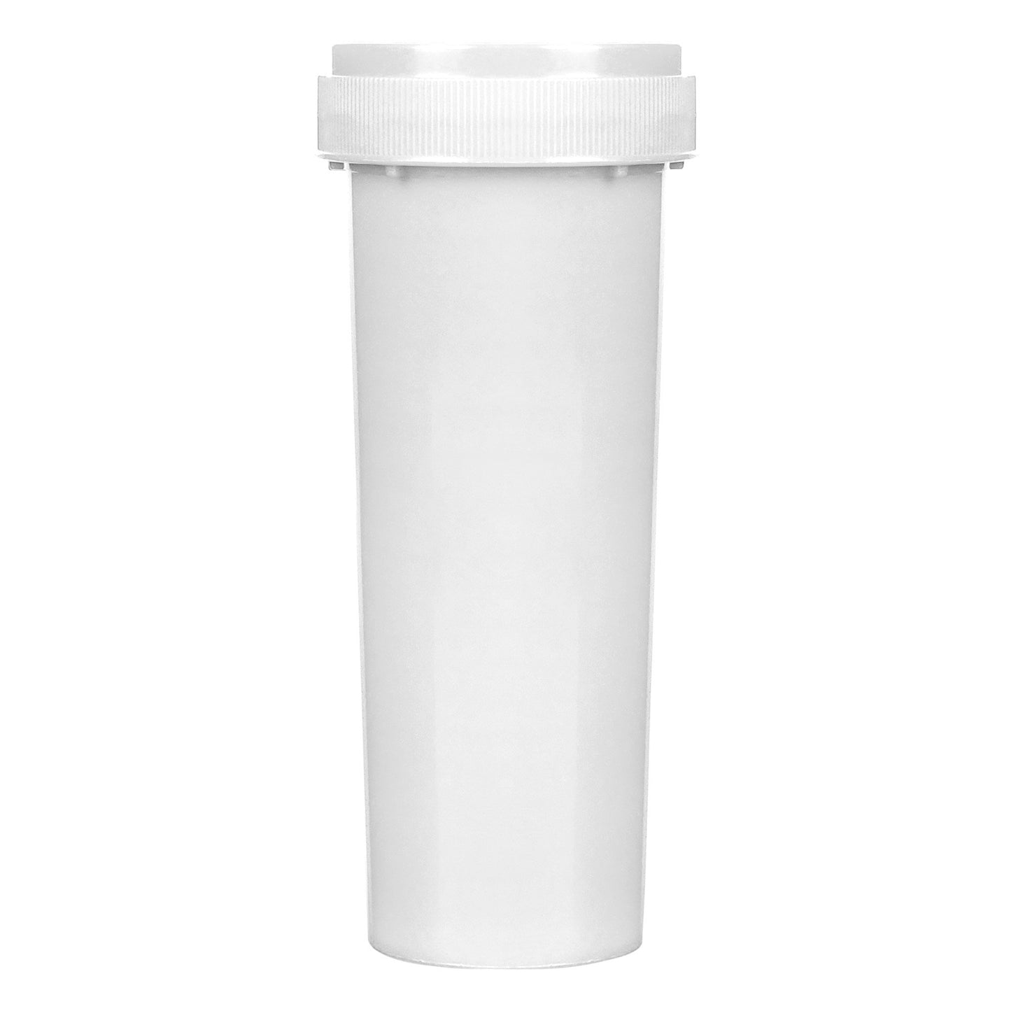 Opaque White 60 Dram Reversible Cap Vials 100 COUNT at Flower Power Packages