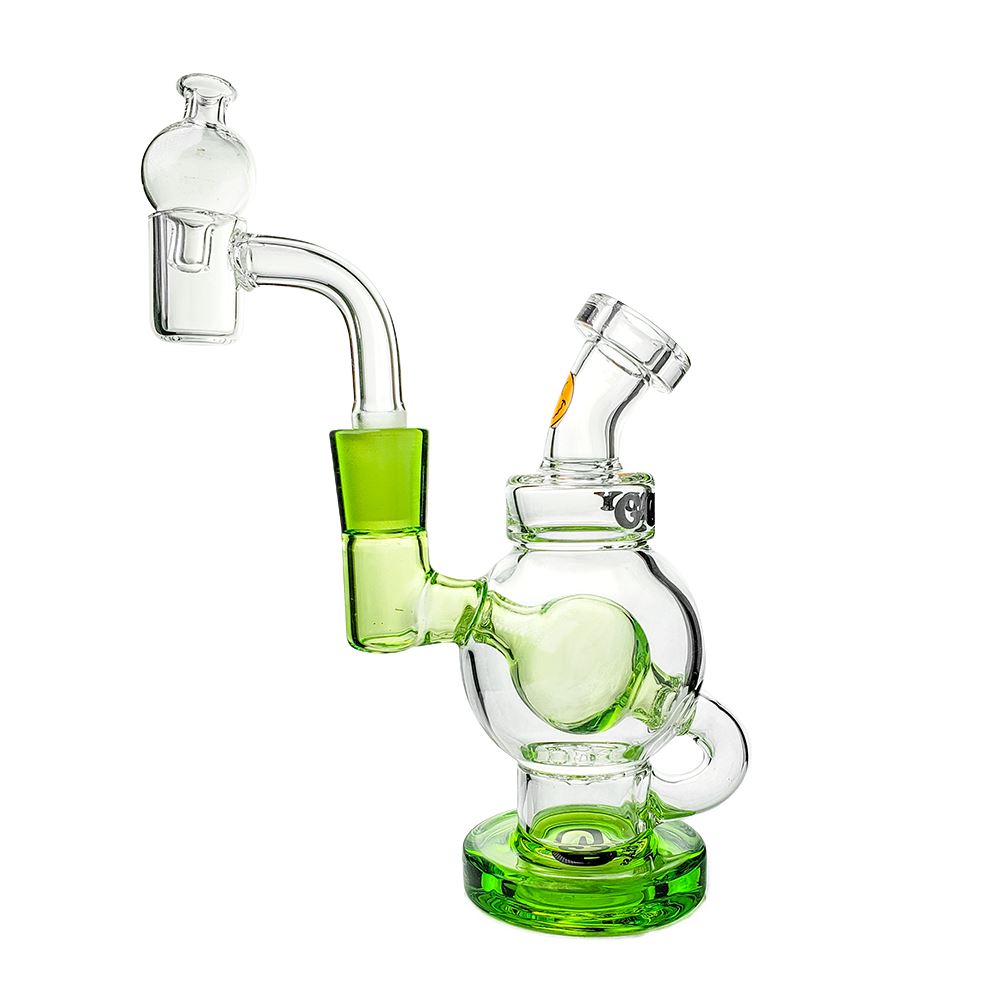 Orbit Mini Rig 4-Piece Kit Smoke Drop Slime Green 