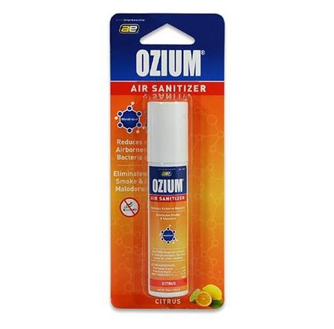 OZIUM Air Sanitizer Various Scents 0.8OZ (1 Count) Flower Power Packages Citrus 