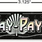 Pay-Pay 1 1/4 Negro Extra Lightweight Rolling Papers with Magnetic Closing (25 Books) Flower Power Packages 