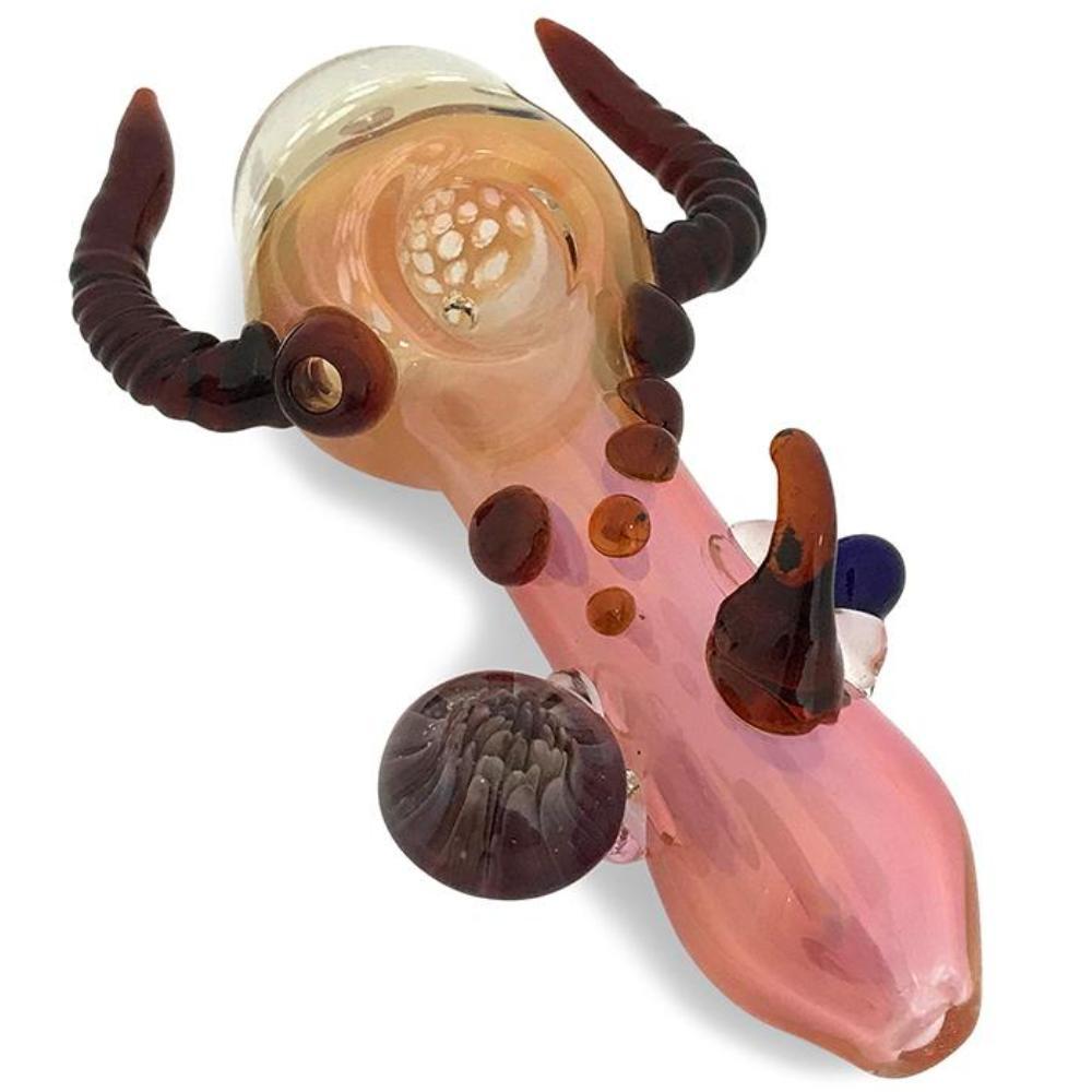 Pink Horny Alien Spoon at Flower Power Packages