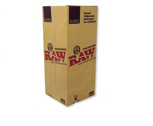 Raw Classic Bulk Cone PeaceMaker - Bulk 486 Count Per Box (1 Count) Flower Power Packages 
