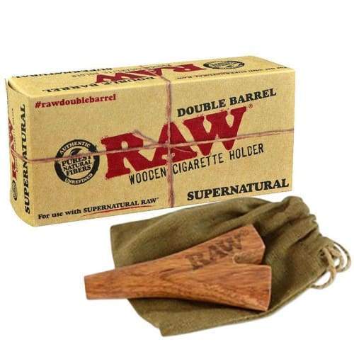 Raw Double Barrel Supernatural (1 Count) Flower Power Packages 