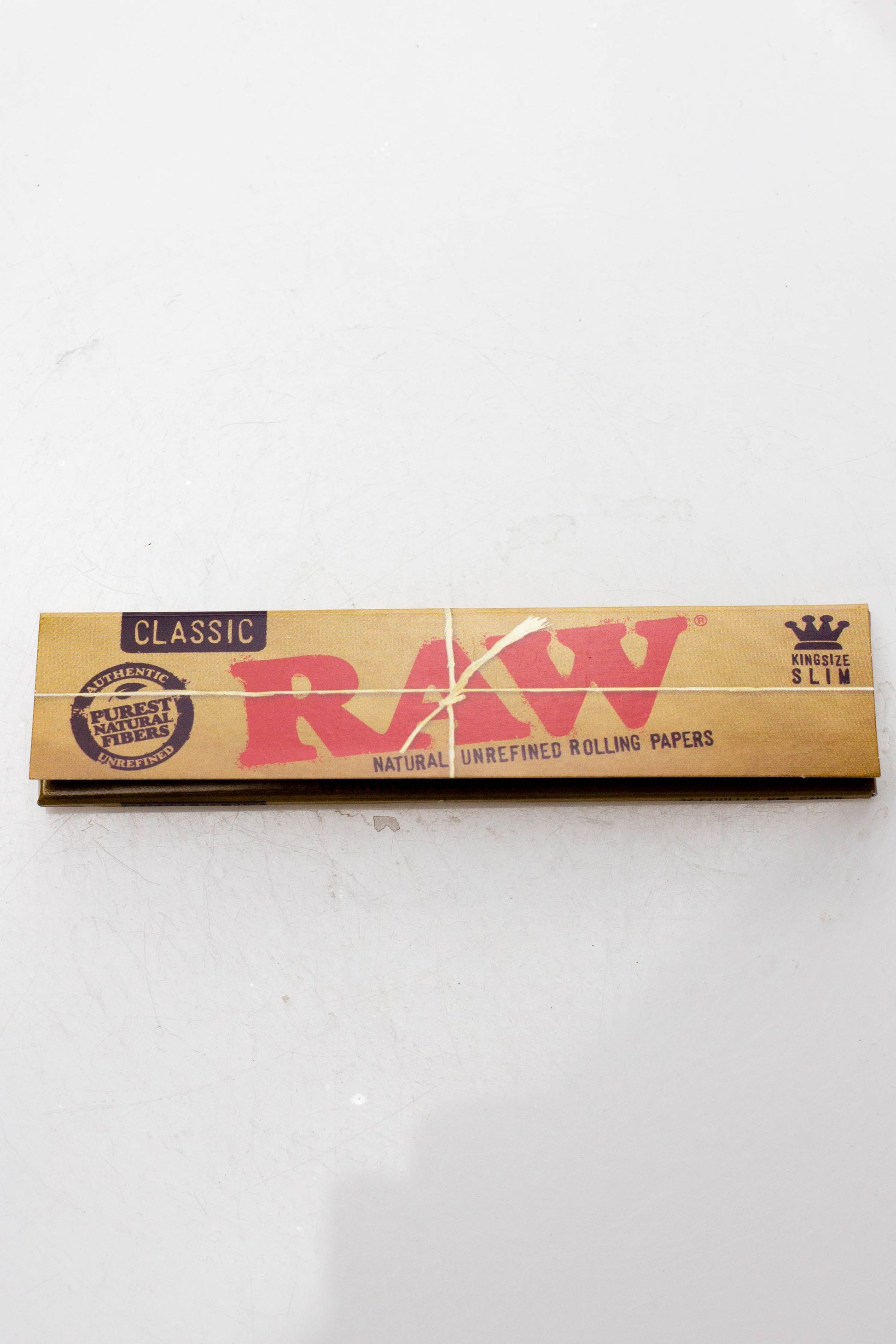 RAW Natural Unrefined Rolling Paper Smoke Drop King 