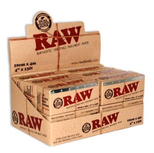 Raw Parchment Paper 4'' 12 Pack Flower Power Packages 
