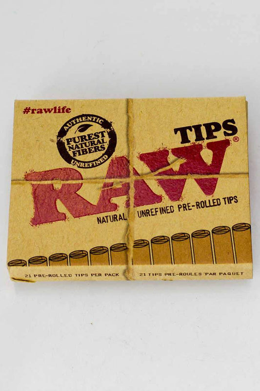 Raw Rolling paper pre-rolled filter tips Smoke Drop 