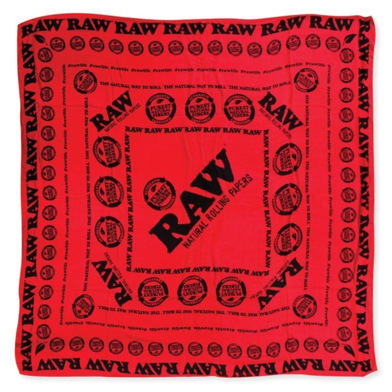 Raw Ultra Soft Fashion Scarf - Red - (1 Count) Flower Power Packages 