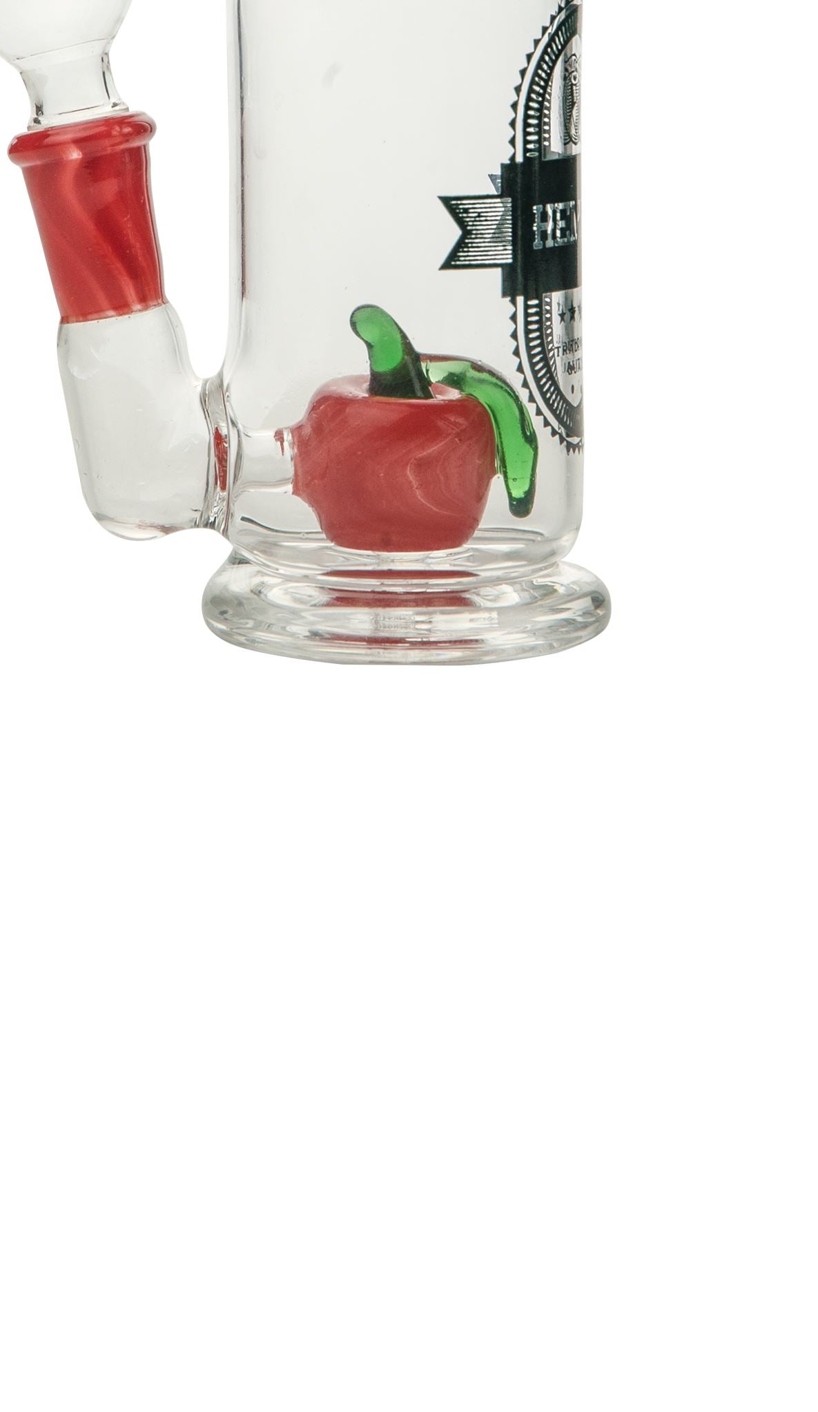 Red Apple Cider Glass Bong at Flower Power Packages