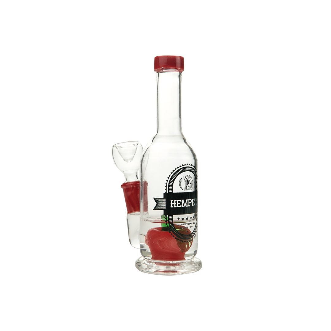 Red Apple Cider Glass Bong at Flower Power Packages