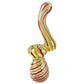 Red & Yellow Swirl Glass Bubbler at Flower Power Packages