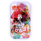 Rock Legends Jimi Purple Haze Pink Rainbow - Rolling Tray - Small Or Medium (1 Count) Flower Power Packages 
