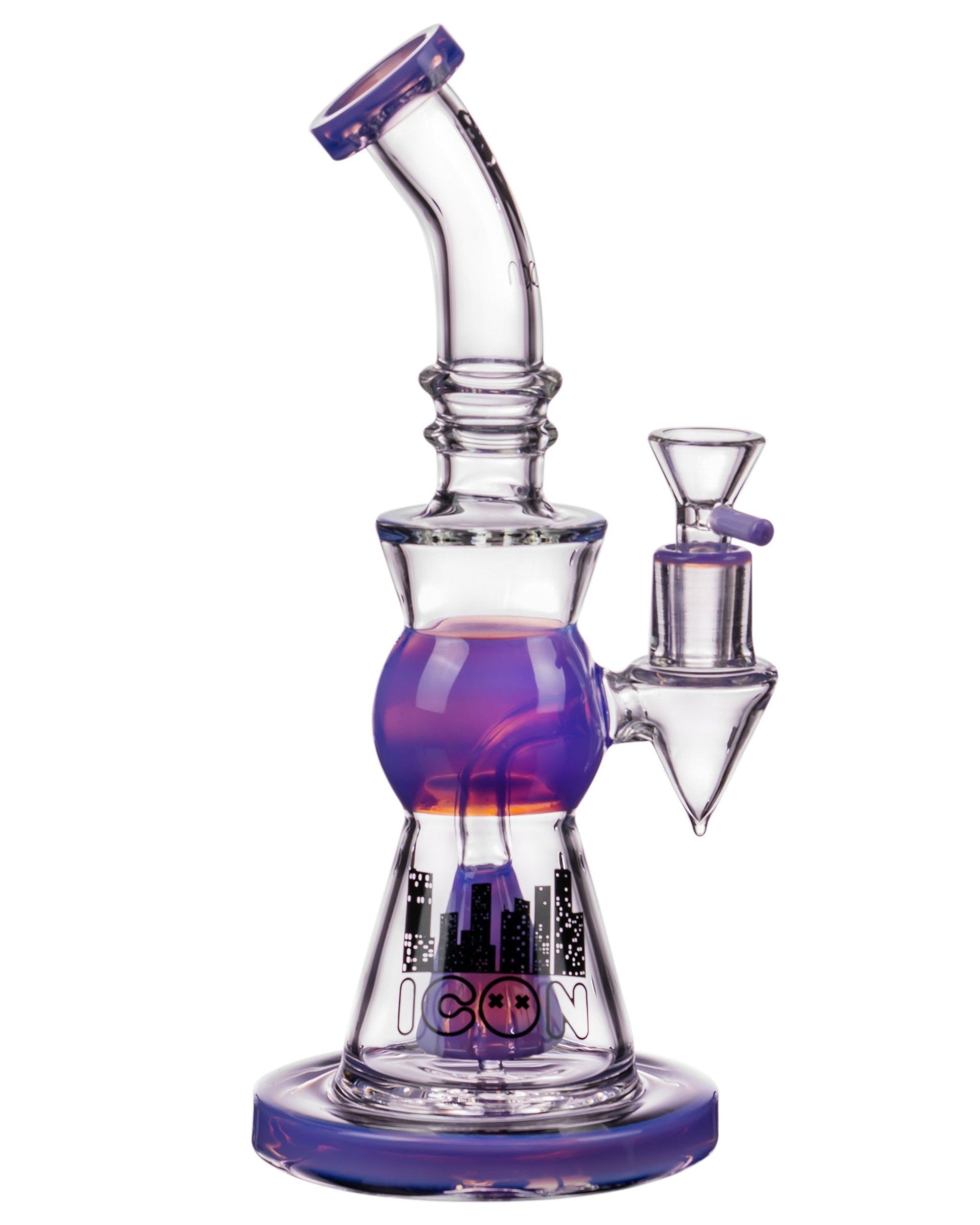 Icon Slyme Accented Cone Perc Bong