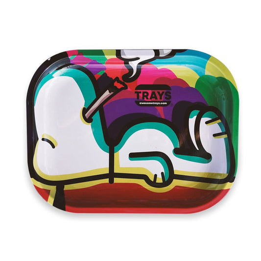 Snoopy (Charlie Brown) - Awesome Rolling Tray Flower Power Packages 