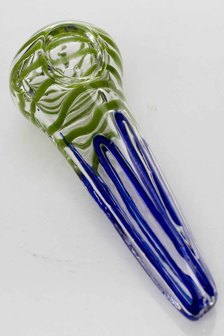 Soft glass 2775 hand pipe Flower Power Packages 