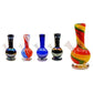 Soft Glass Water Pipe - Mini Swirl (6.5") Flower Power Packages 