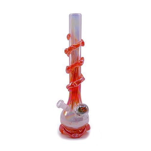 Soft Glass Water Pipe - Paint Mix (15.5") Flower Power Packages 