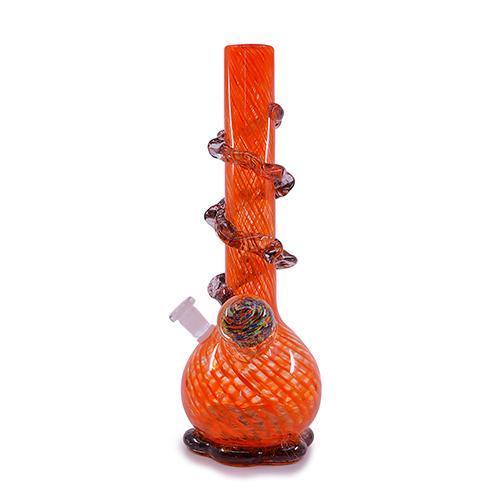 Soft Glass Water Pipe - Sand Storm (13.5") Flower Power Packages 