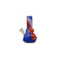 Soft Glass Water Pipe - Skid Marks (5.5") Flower Power Packages 