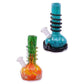 Soft Glass Water Pipe - Storm Eye (7") Flower Power Packages 