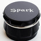Spark 4 parts color herb grinder Flower Power Packages Black 