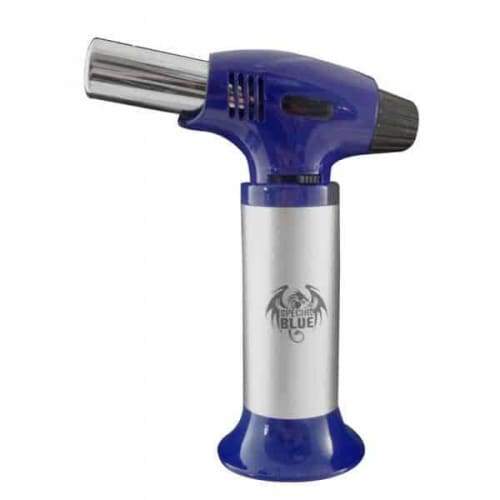 Special Blue Inferno Torch Lighter - Various Colors (1 Count) Flower Power Packages Silver 