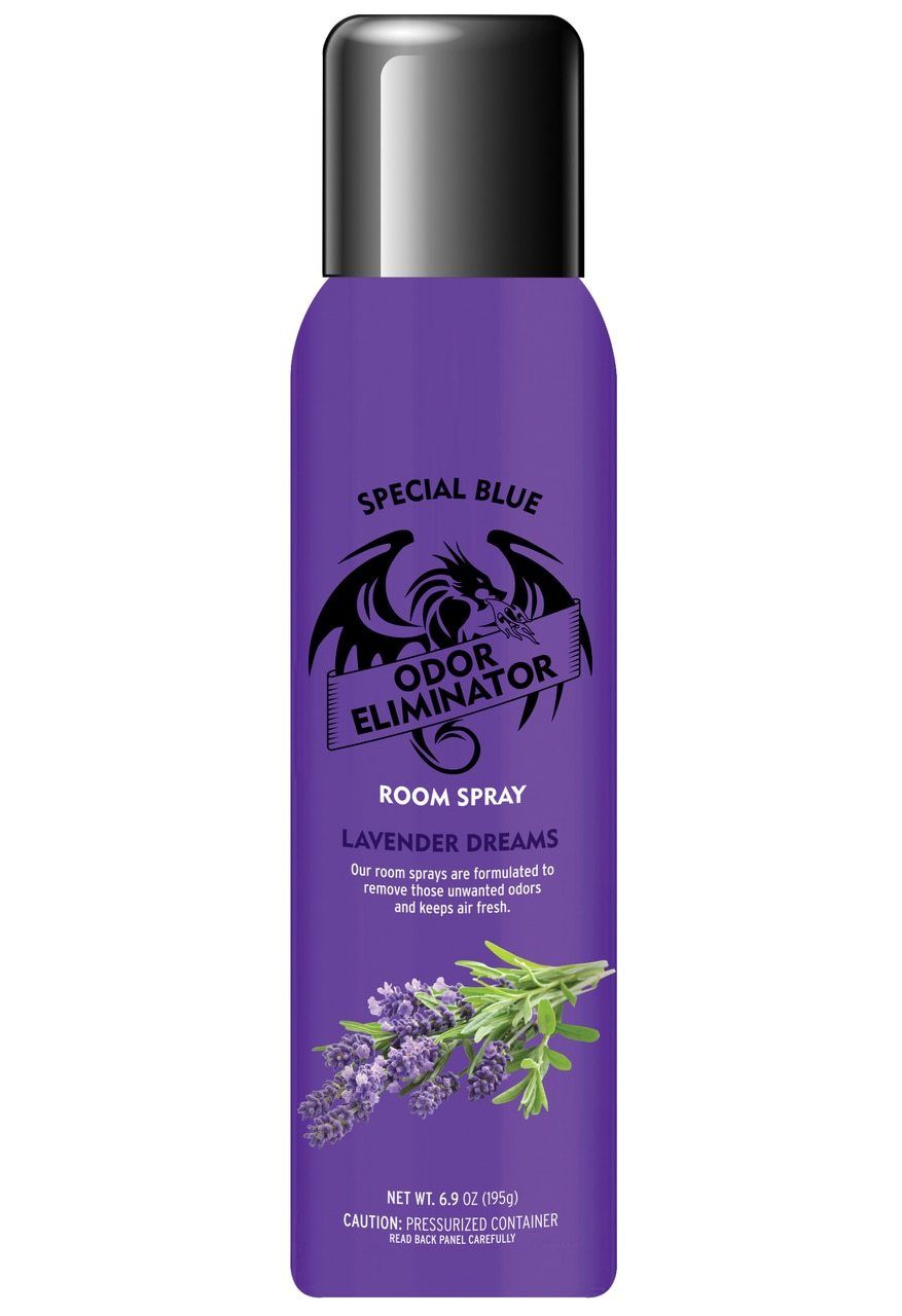 Special Blue Odor Eliminator Scented Room Spray 6.9oz - Single Unit Flower Power Packages Lavender Dreams 