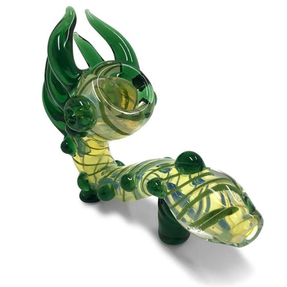 The Green Monster - Glass Sherlock at Flower Power Packages