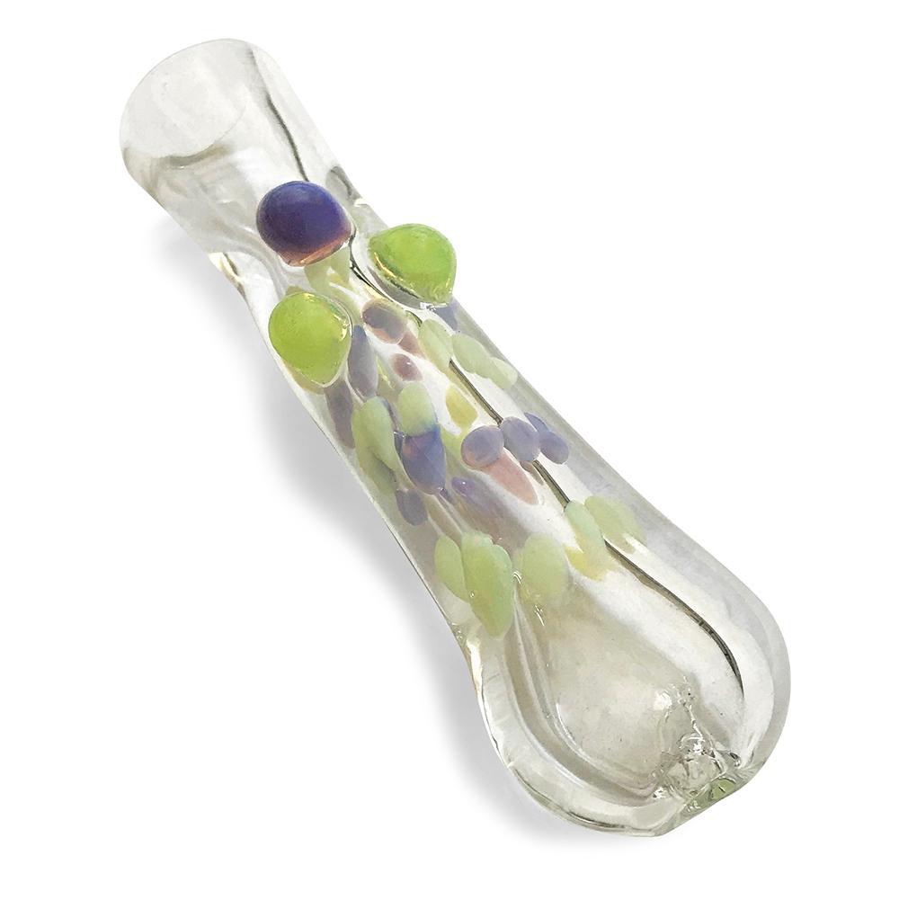The Spring Pastel Chillum Glass Pipes Flower Power Packages 