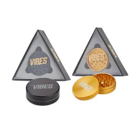 Vibes x Aerospaced 2 Piece Grinders Flower Power Packages 