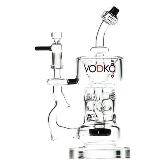Vodka - "Icy Thunder" 8.5" Water Pipe - 1 Count - (Various Colors) at Flower Power Packages
