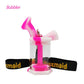 Waxmaid 3″ Silicone Glass Mini Bubbler Smoke Drop Pink Cream 