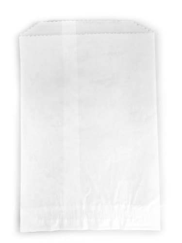 White Kraft Bags 5 x 2 1/2 x 10 1/4 (1000 Count)