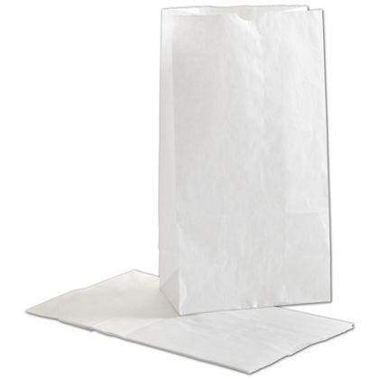 White Kraft Bags 6 x 3 5/8 x 11 1/16 (500 Count) Flower Power Packages 