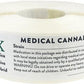 Writable Generic Medical Warning Cannabis Labels at Flower Power Packages