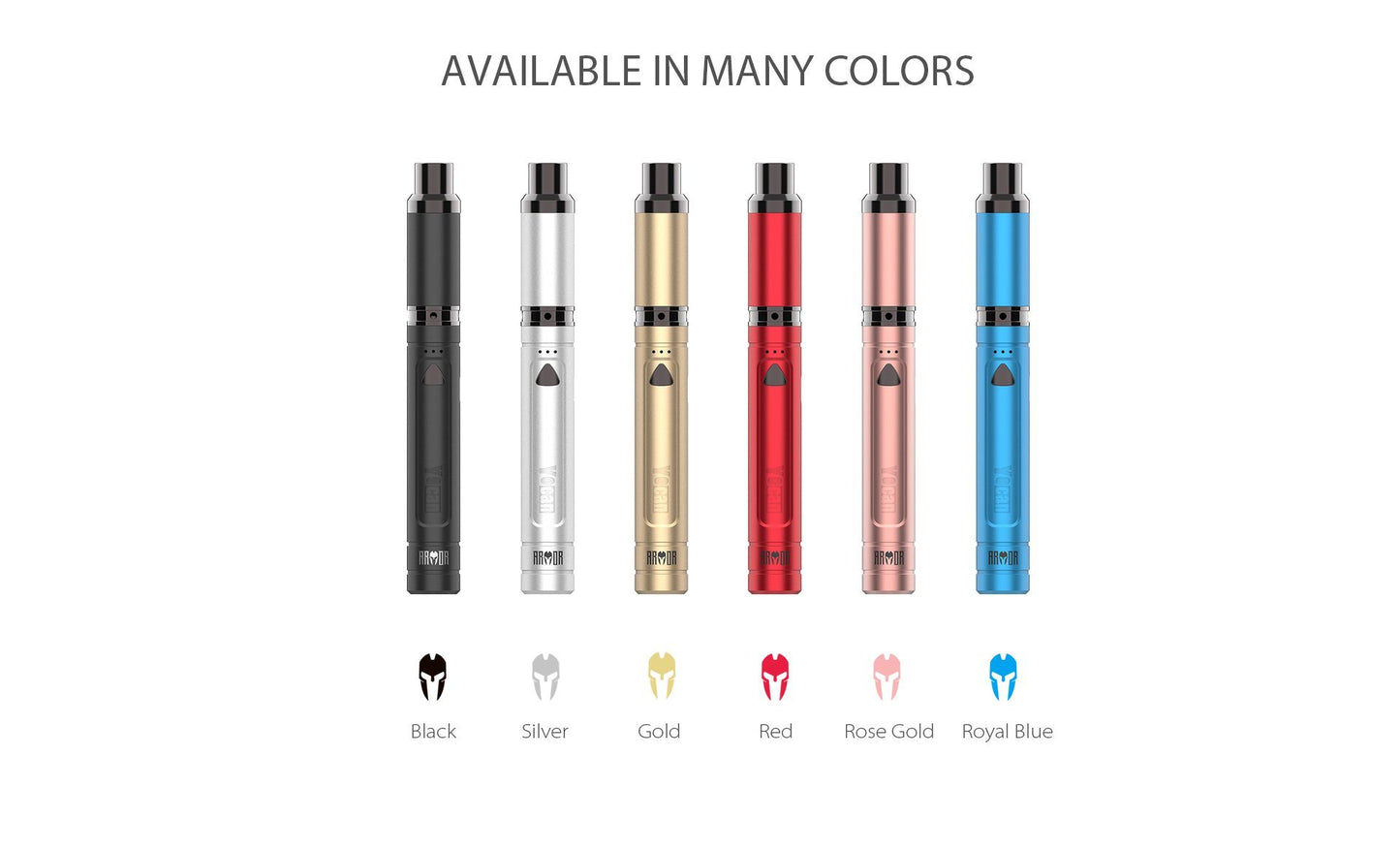 Yocan Armor Vaporizer - Concentrate Flower Power Packages 