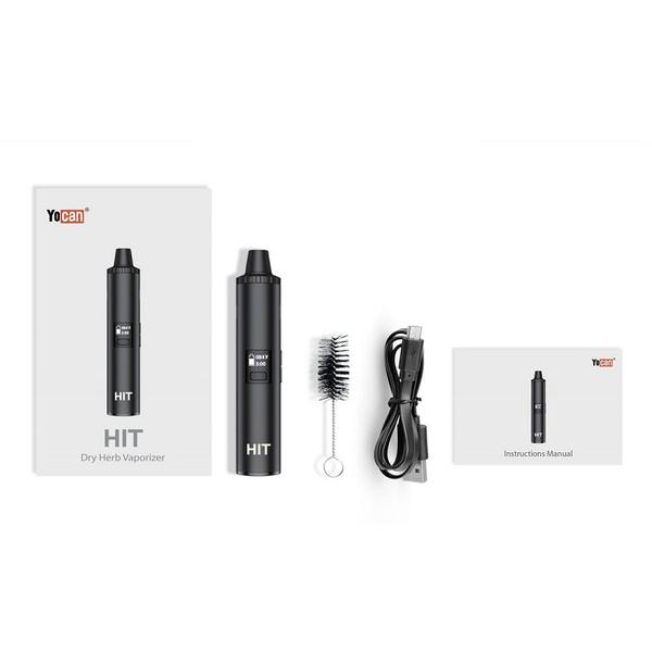 Yocan HIT Vaporizer - Various Colors - (1 Count) Flower Power Packages 