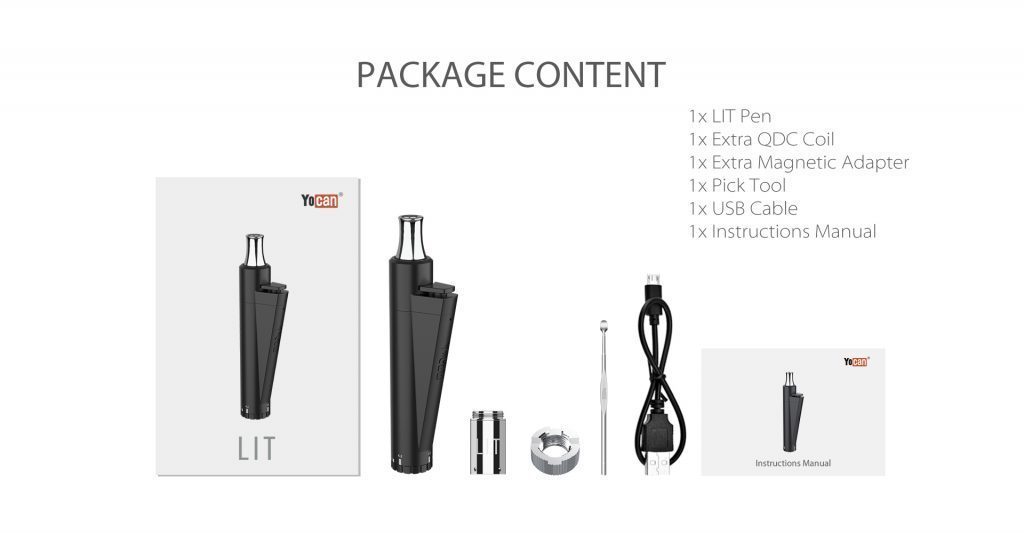 Yocan - Lit (6 Colors) Flower Power Packages 