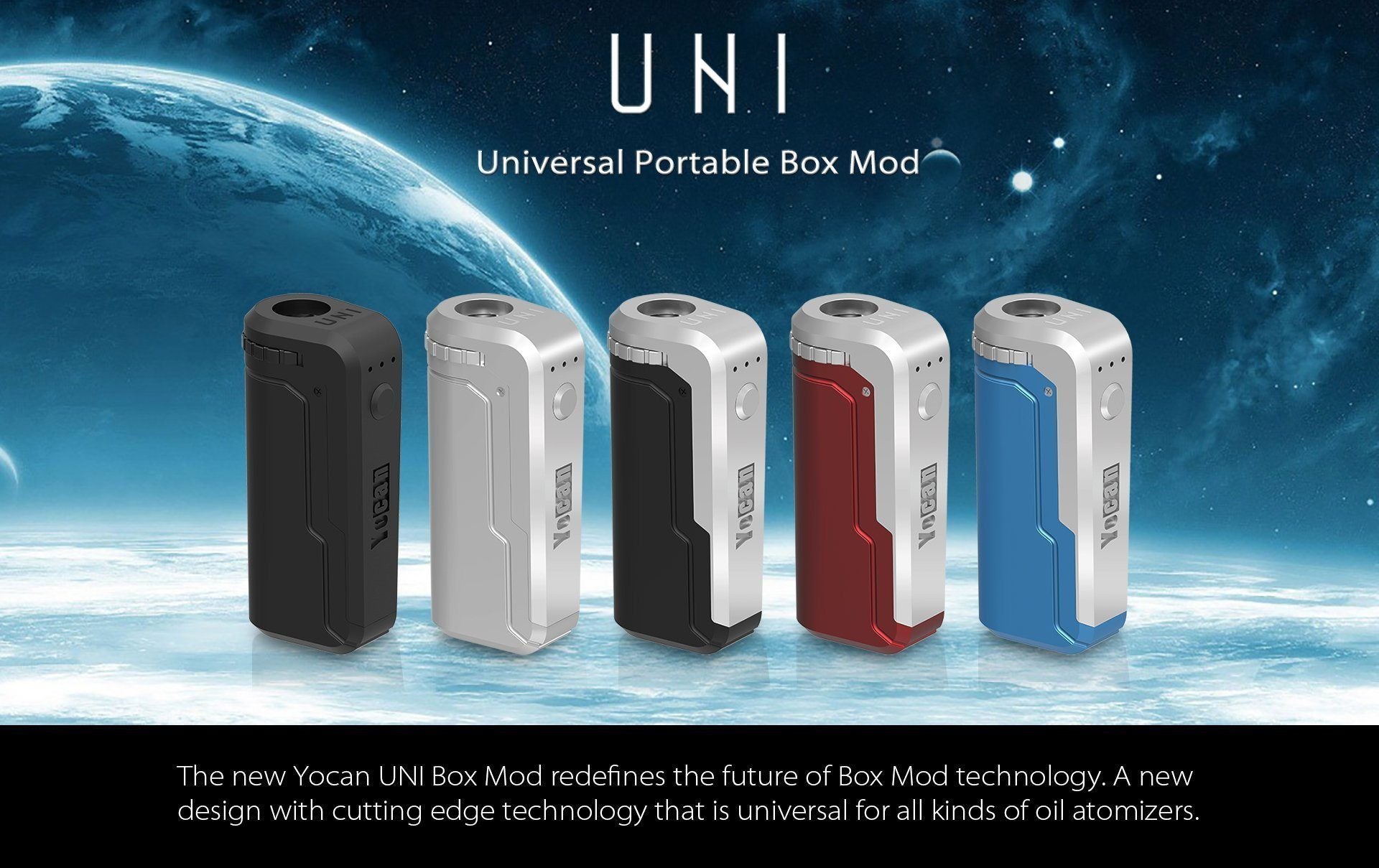 Yocan UNI (Universal Cartridge Battery) Flower Power Packages 