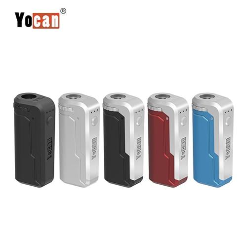 Yocan UNI Universal Portable Box Mod Flower Power Packages Silver 
