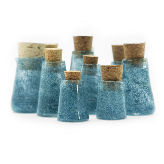 Zen Blue Stash Jars at flower power packages